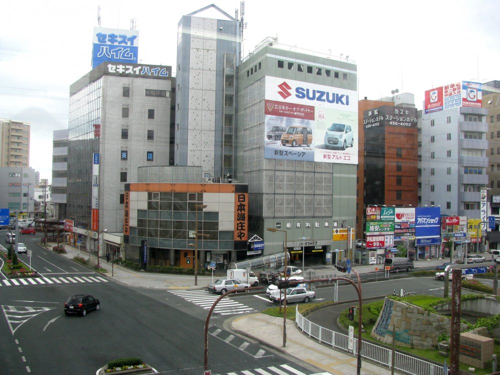 On first look, Hamamatsu seems a typical city