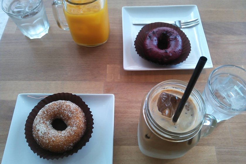 Doughnuts and drinks!