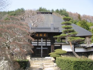 A temple in the Nagano countryside