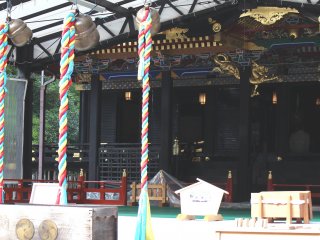 Bells at Osaka Hachimangu Shrine, Sendai