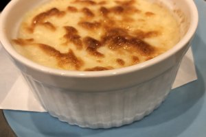 Taro gratin, one of the most popular dishes