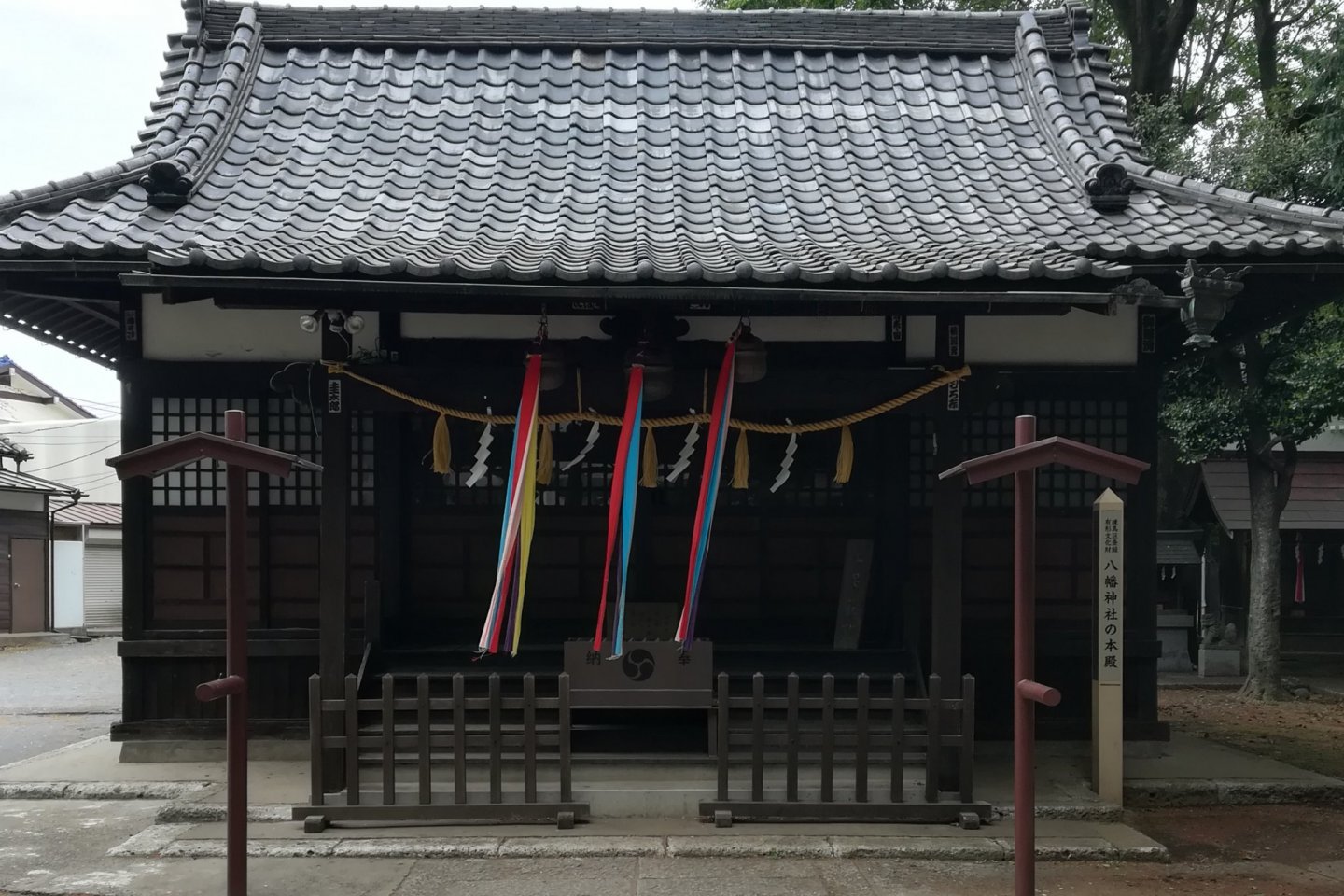 The main building of the shrine