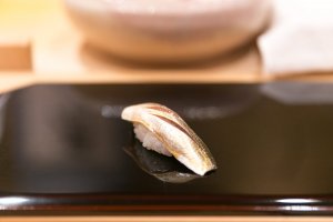 Kohada, a hikari mono sushi topping