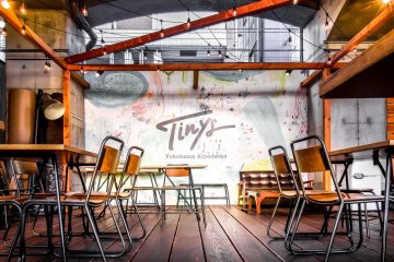 Opened in 2018, Tinys is a colorful and vibrant place to relax in