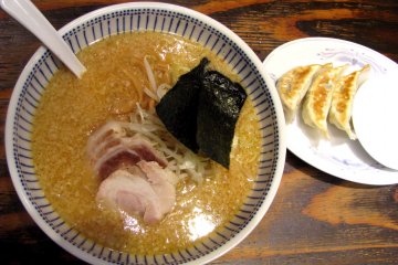 Рамэн - китайское блюдо, очень популярное в Японии