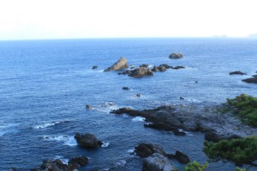 Views from the summit, Shikinejima Island