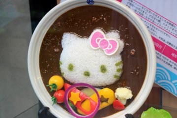 Kitty curry rice for kids