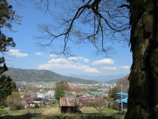 The view in Nagano Prefecture