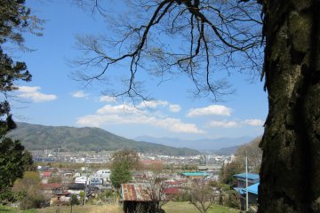 The view in Nagano Prefecture