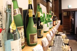 Ishikawa Brewery - Selection of nihonshu