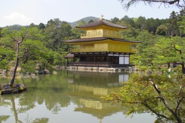 Classic view of Kinkakuji