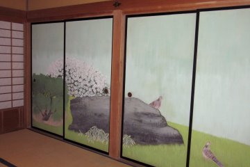 A painting at Kobuntei