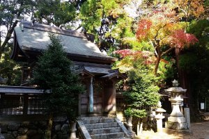 Kanii Shrine in southern Osaka Prefecture