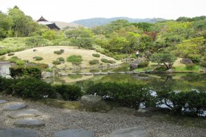 Сад камней Исуиэн, Нара
