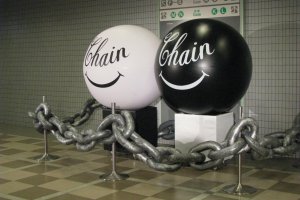 The "Chain" tour concert in Hiroshima