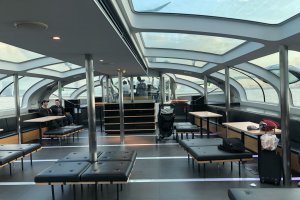 On board the Tokyo Cruise with panoramic views