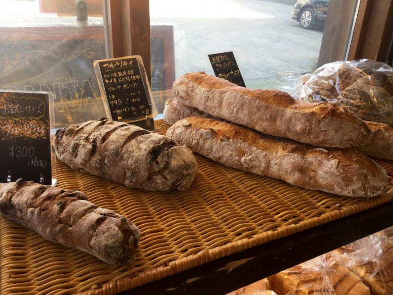 Artisan bread crafted with carefully selected ingredients.