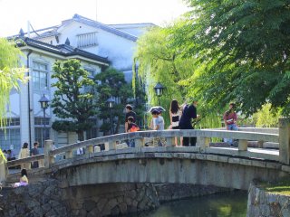 倉敷川に架かる橋