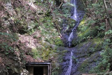 The great scenery of Magose Fudo Falls