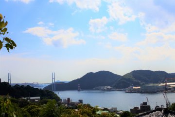 The scenery of Nagasaki Port