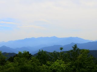 The incredible view from the top of Mt. Takao