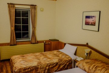 Western style rooms are large, well equipped and clean