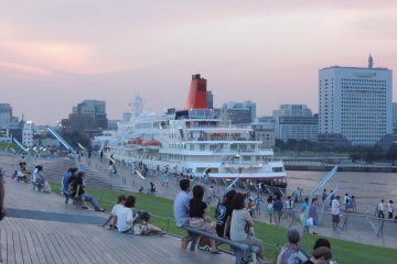 Passenger ship at Osanbashi