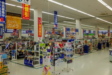 Clear signage makes navigating K's Denki a little less daunting compared to larger electronic stores