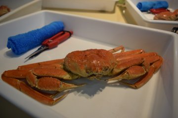 DIY crab dinner