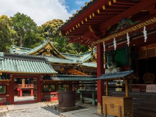 日枝神社と社殿