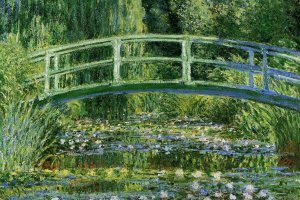 One of Monet's iconic pieces from his Water Lilies series