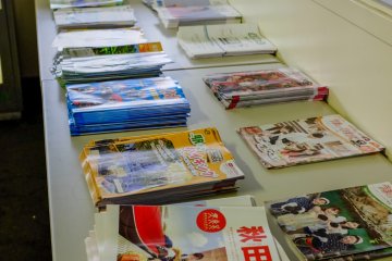 There are numerous information booklets on Iwate Prefecture