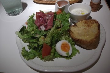 My lunch at La Maison Ensoleille