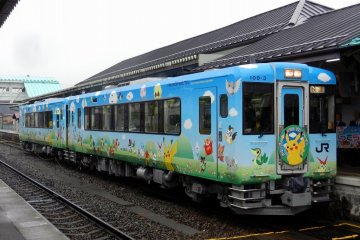 Another example of a Pokemon With You train carriage