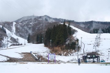 NASPA ski slopes in mid December. 