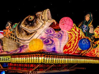 The Nebuta Floats really need to be seen to be believed. The incredible colour, intricacy and sheer size of the floats is mind-blowing