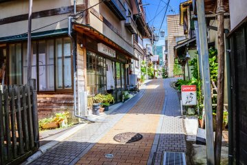 The charming laneways of Shibu Onsen