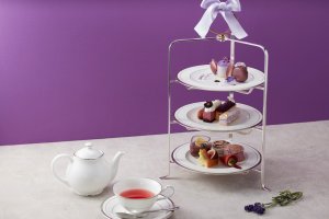 Foods in a purple theme will feature at this afternoon tea event