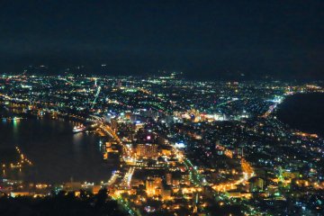 Night View from Mt Hakodate