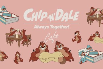 Chip and Dale Always Together Cafe