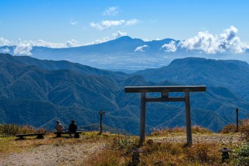 One of the many views from Tanigawa-dake (Mt. Tanigawa)