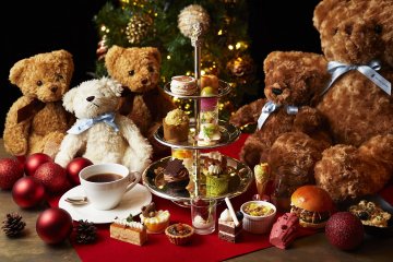 Christmas Teddy Bear Tea Party