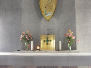 Altar in chapel