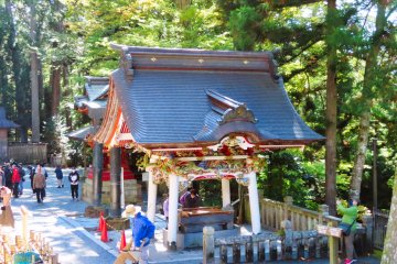 Mitsumine Shrine Chozubachi