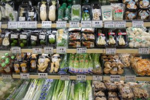 Each supermarket is different, but many have a significant amount of produce wrapped in plastic