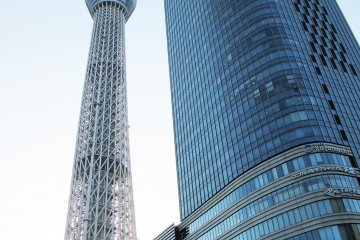 Новая башня Tokyo Sky Tree