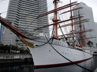 Nippon Maru, At anchor, Minato Mirai Yokohama