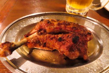 Honetsuki Chicken (grilled young chicken on the bone)