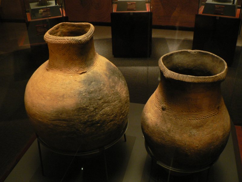 Examples of Jomon period pottery will be on display at the event
