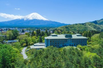 Enjoy views of Mount Fuji from your hotel room